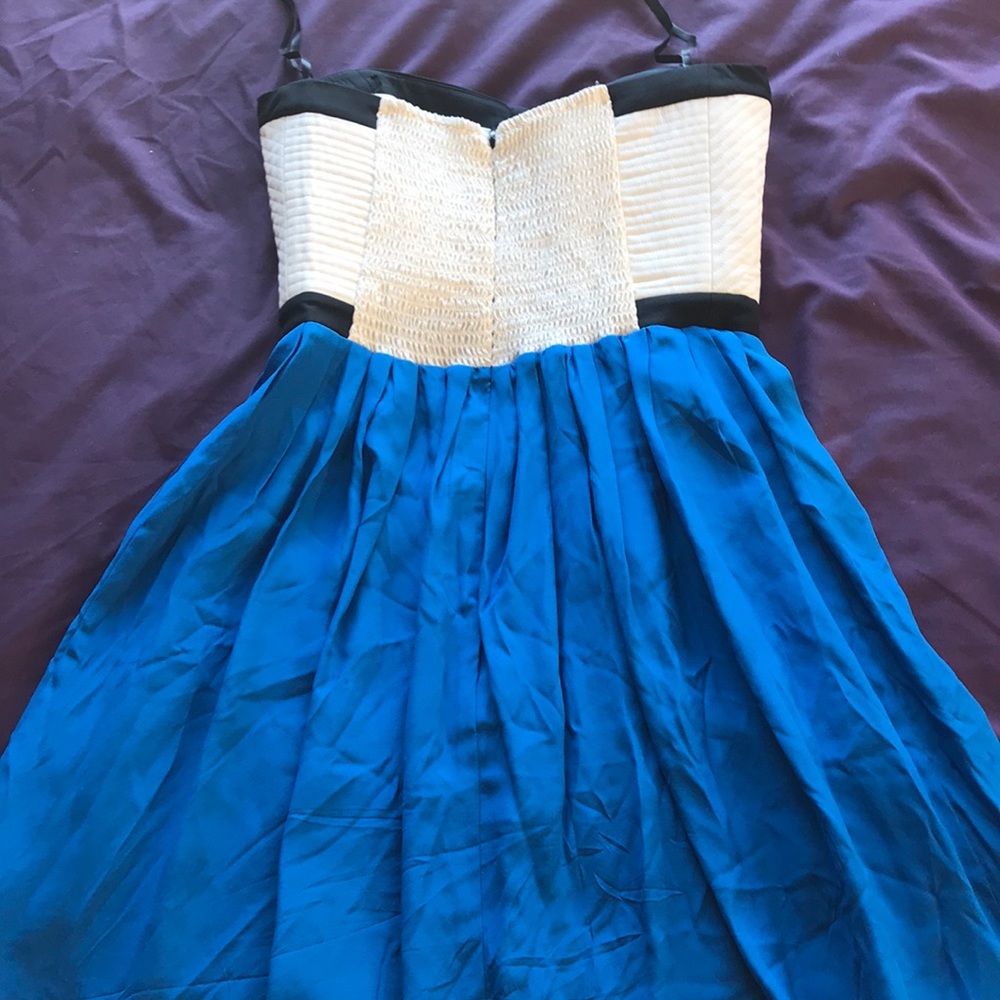 Strapless sweetheart semi formal dress Nordstrom - Picture 3 of 4